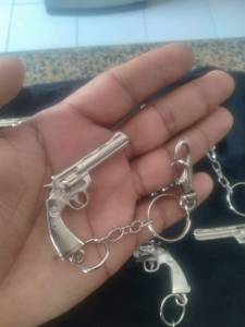 Chaveiro De Metal Cromado