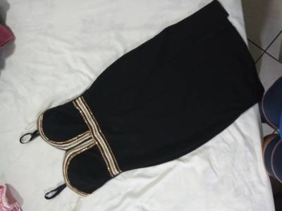 Vestido Canudo Bordado Maravilhoso