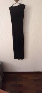 Vestido Preto Longo. Tamanho P