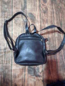 Mochila Bolsa Couro