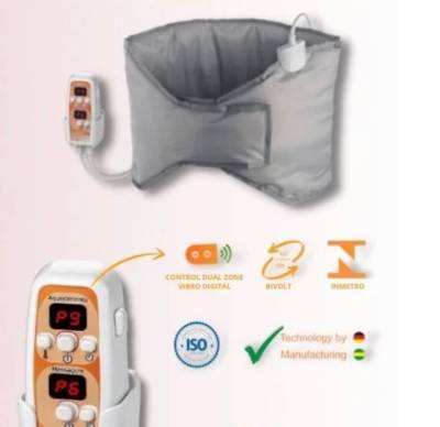 Manta Trmica Esttica Bio Term Digital Localizada Massageadora Vibratria Bivolt.