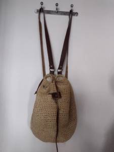Mochila Pequena, De Barbante Usada