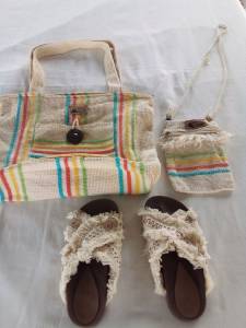 Bolsa De Praia, Conjunto Grande E Pequena.
