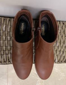 Bota Rasteira Couro