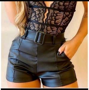 Short Couro Ecolgico