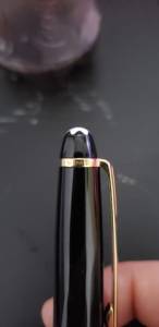 Caneta Montblanc Meisterstck Classique Black Golden Classic
