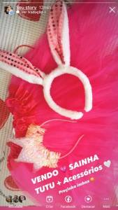 Saia Tutu + Acessrios O Carnaval