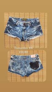 Shorts Jeans Feminino 44