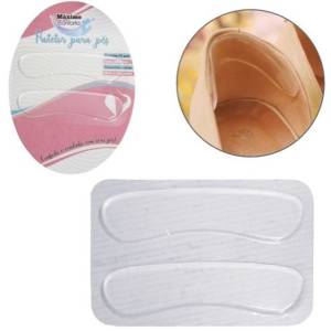 Protetor Calcanhar Tendo De Silicone C/ 2 Ps 9448807