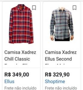 Camisa Ellus Original M