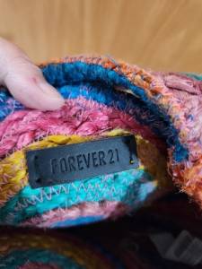 Bolsa Indiana Colorida Forever 21!!!