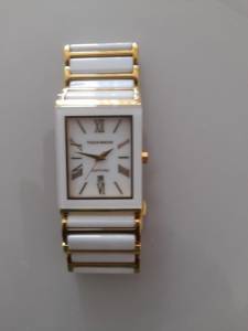 Relgio Technos Feminino Cermica Branco Novo. Sem Uso