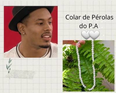 Colar De Prolas 8mm Do Paulo Andr Bbb!