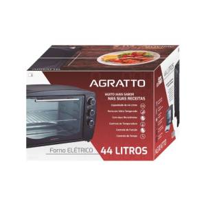 Forno Eletrico 1500w  60hz Fe44-01 44l 127v Agratto