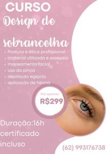 Curso Design De Sobrancelha Completo