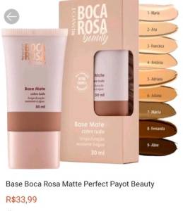 Base Boca Rosa Matte