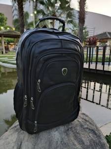 Mochila Masculina De Couro Reforada Viagem