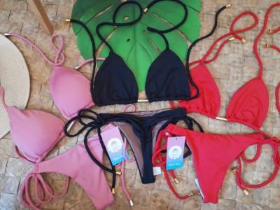 Biquni Fio Dental Cortininha