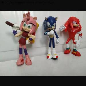 Coleo Sonic Action Kit Com 6 Bonecos Pronta Entrega