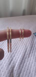 Argola Em Ouro.