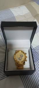 Relgio Bvlgari Banhado A Ouro Novo