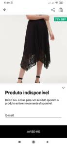 Saia Tamanho P