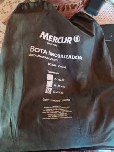 Bota Imobilizadora Mercur