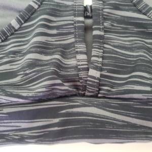 Top Adidas Feminino Original Cinza/preto Tamanho Pp Novo