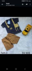 Conjuntinho Infantil Girafa