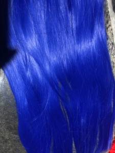 Cabelo Orgnico Azul