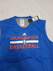 Regata Basquete Nba Oklahoma City Thunder Reversvel - Adidas