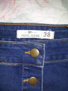 Saia Jeans Pool Nmero 38 Curta
