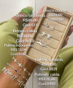 Pulseiras/ Brinco