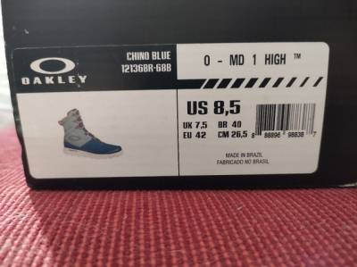 Tnis Oakley O Md 1 High Masculino - Azul (40)