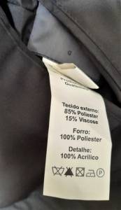 Jaqueta Siberian Preta Masculina Pouco Uso