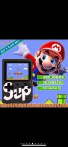 Mini Vdeo Game Com 400 Jogos Na Memria Conecta Na Tv
