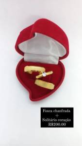 Par + Anel Corao... Temos Pronta Entrega!