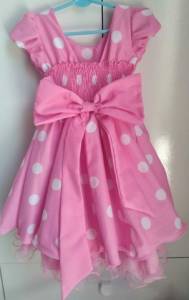 Vestido Minnie Rosa
