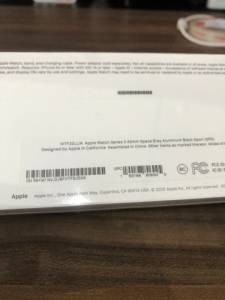 Apple Watch S3 38mm Preto - Novo Lacrado