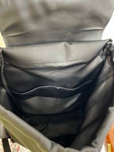 Mochila Couro Versace