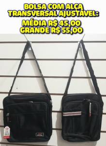 Bolsa Com Ala Transversal Ajustvel