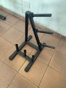 Suporte Barras E Anilhas, Novo A Pronta Entrega, Com Facilidade De Pagamento.