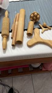 Kit De Bambu Massagem