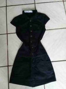 Macaquinho Poll Jeans Com Lycra Tamanho 36