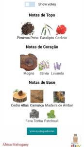 Mahogany frica Parfum (usado Uma Vez)