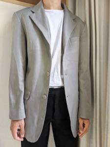 Blazer Cinza Masculino