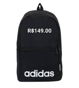 Promoo Mochila Adidas Linear Classic Original-r$149.00 Avista.