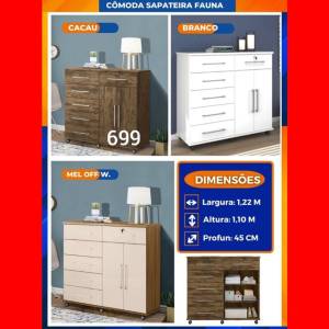 Cmoda Sapateira Entrega Grtis
