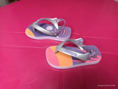 Sandlia Havaiana Tamanho 21 Tnis Galinha Pintadinha Tamanho 21