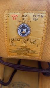 Bota Caterpillar Original